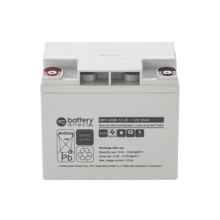12V 35Ah Akku, Standby, AGM Bleiakku, battery-direct, 195x129x168 (lxbxh), M6 Innengew.