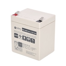 12V 5Ah Akku, Standby, AGM Bleiakku, battery-direct, 90x70x101 (lxbxh), Pol T2 Faston 250 (6,3mm)