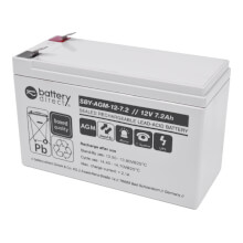 Akku fr CyberPower Value GP Serie Value600EILCD