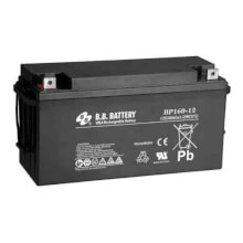 12V 160Ah Akku, AGM Bleiakku, B.B. Battery BP160-12, 483x171x240 (lxbxh), Pol M8 Innengew.
