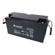 12V 150Ah Akku, AGM Bleiakku, B.B. Battery BPL150-12, 483x171x240 (lxbxh), M8 Innengew.