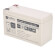 12V 7.2Ah Akku, Zyklentyp, AGM Bleiakku, battery-direct, 151x65x93 (lxbxh), Pol T2 Faston 250 (6,3mm)