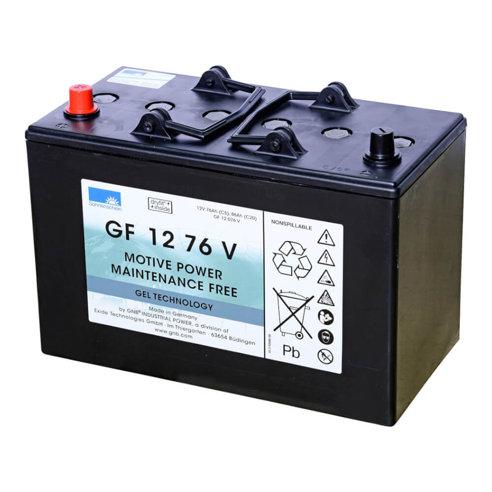 Exide Sonnenschein GF 12 50 V Blei Gel-Batterie 12V 50Ah
