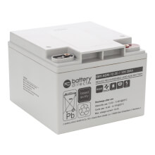 12V 28Ah Akku, Standby, AGM Bleiakku, battery-direct, 175x166x125 (lxbxh), M5 Innengew.